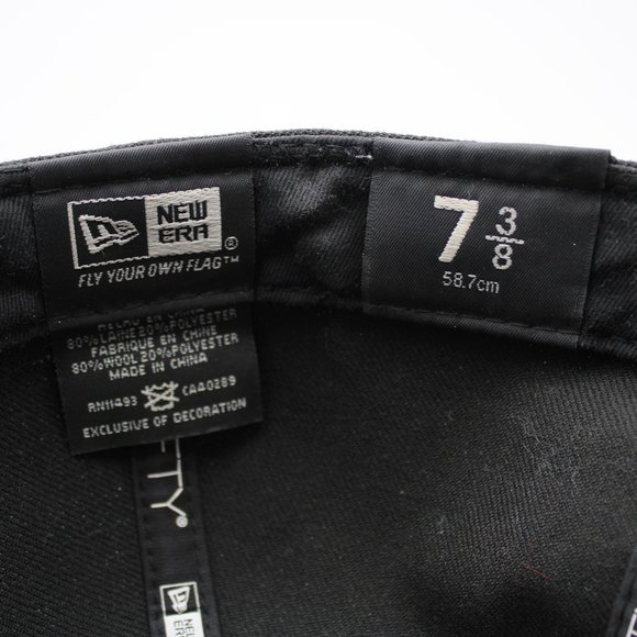 Arizona Diamondbacks New Era 59Fifty 3D Lettering MLB Hat Cap Fitted 7 3/8 - Picture 10 of 10